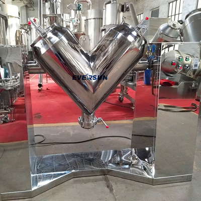 SUS304 / 316L Pharmaceutical Powder Mixer Glucerna V Type Blender Mixers