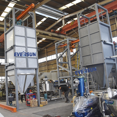 High Capacity Big Bag Emptying Station Bulk Bag Unloader For Particle Transfer