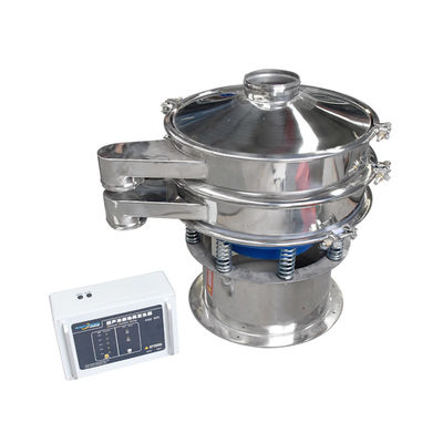 Fine screening machine for stainless steel powder particles with multi-layer ultrasonic vibration screen