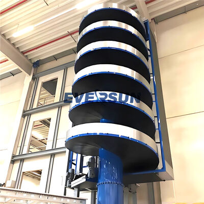Versatile Auger Screw Conveyor for Vertical Lifting of Powders Granules and Small Pieces with Low Noise and Energy Operation