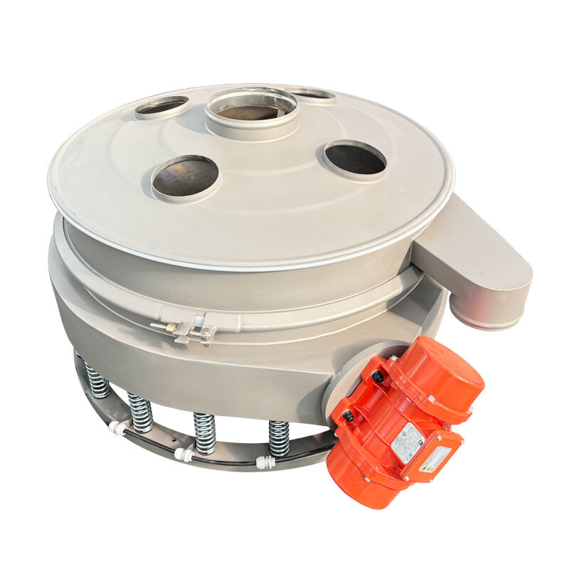 High Screening Accuracy Stainless Steel Vibratory Screening Machine with Dust-Tight Operation for Food and Chemical Processing