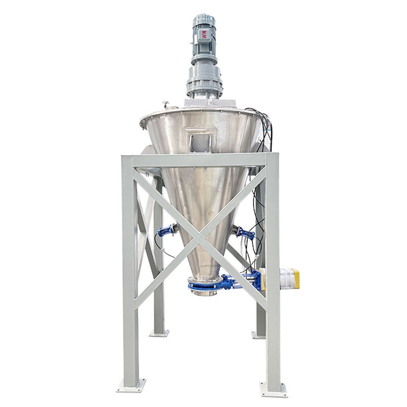 Industrial Conical Mixer Offering Smooth Material Flow and Easy Maintenance for Mixing of Powder and Granular Substances