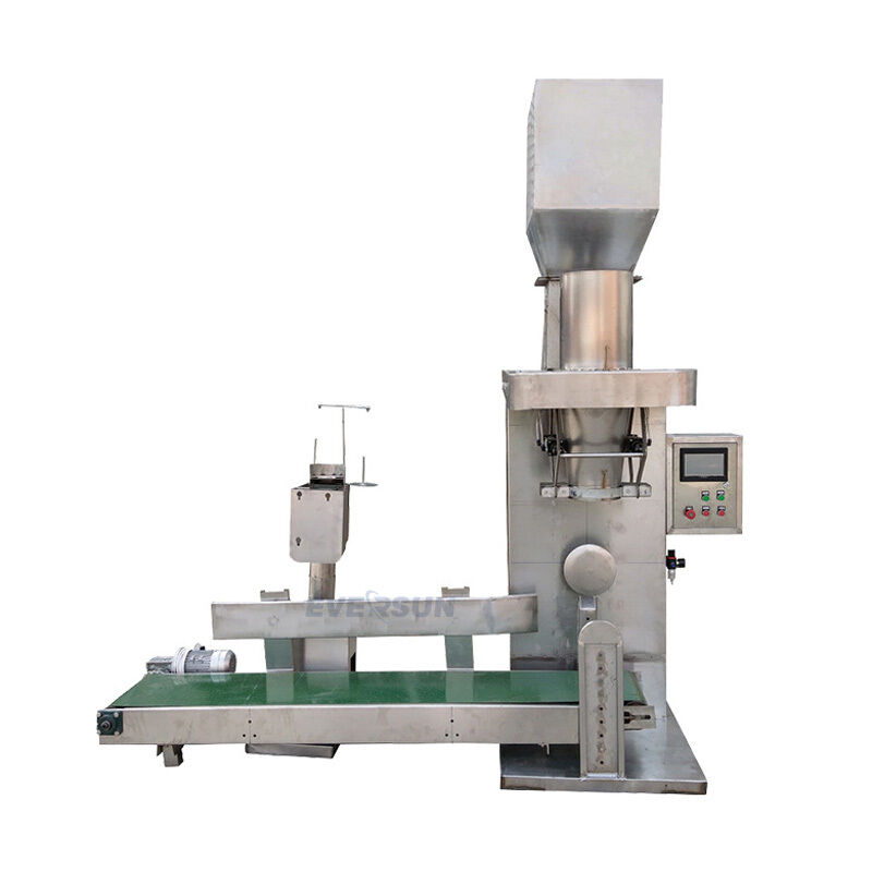 Fully Automatic Packing Machine Designed to Automatically Complete Feeding Weighing Bag Clamping Discharging and Sealing