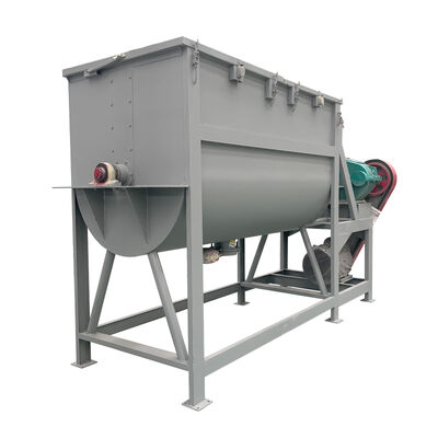 Bandmischermaschine, die das Mischen mit Wendelmischtechnologie für die Verarbeitung von Pulvern, Partikeln und viskosen Materialien ermöglicht