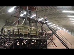 1 Schicht 500-Mesh-Tumbler-Screener für Lebensmittelzwecke SUS316L