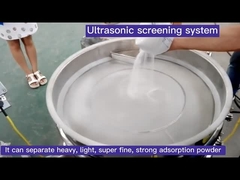 SUS/Kohlenstoffstahl-Ultraschallschüttelsieb-Maschine für feines Pulver Siftering