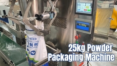 25 kg automatische Pulververpackungsmaschine, Automatischer Betrieb macht das Verpacken sorgenfreier